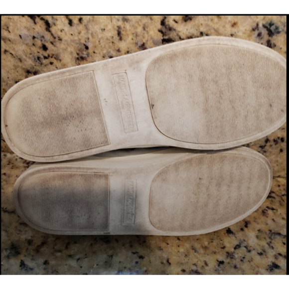 Karl Lagerfeld White Leather Sneakers with Cate Pins Size 7.5/EU 38.5 - Picture 5 of 7